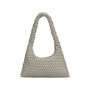 2104 Textured Hobo Bag - PU Leather Shoulder Tote Handbag , Magnetic